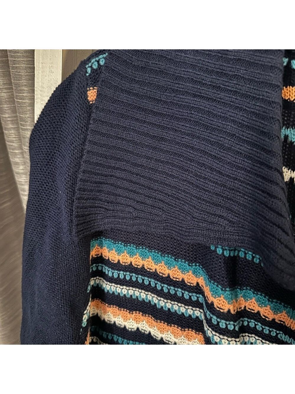 Ruby Rd. Multicolor Striped Cardigan - Picture 6 of 6
